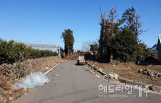 태흥2리 마을 도시계획 미개설구간 60m 포장 본격화