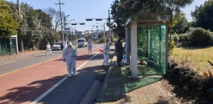 구좌읍마을회, 우리 동네 우리가 지킨다 마을 방역 실시