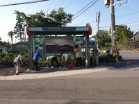 표선면 세화1리부녀회, 버스승차대 환경정비 실시