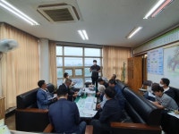 대정읍, 안성리 주민 대상 생활 쓰레기 배출방법 교육