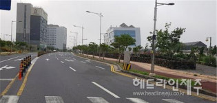서귀포시 서호동 노인복지관 앞 유턴차로 신규 개설