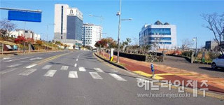 서귀포시 서호동 노인복지관 앞 유턴차로 신규 개설