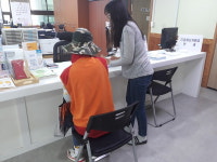 송산동주민센터, 탄소포인트제 주민참여 홍보