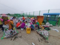 신평리부녀회･청년회, 영농폐기물 집하장 환경정비