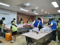 제주도장애인종합복지관, 제주도개발공사와 여름김치 및 밑반찬 나눔 행사