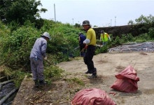 안덕면, 화순금모래해수욕장 담수 배수로 주변 정비