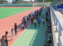 불안감 휩싸인 한림지역, 코로나19 선별진료소 1400명 몰렸다 