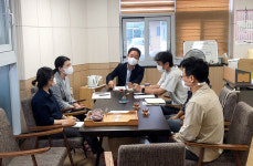 한수풀도서관, 한림읍 지역 서점 관계자와의 간담회 개최 