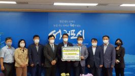 서귀포시축협, 추석 맞아 가정위탁 아동 등에 소고기 전달