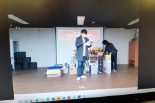 서귀포일터나눔지역자활센터, 해맺음판 온라인 생방송 진행