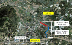 제주 중산간도로~애월 하가마을 연결 400m 구간 개통