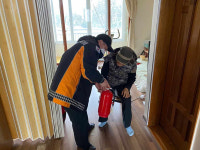 노형119센터, 화재 취약한 이웃에 화재예방활동 실시