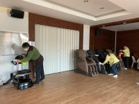 정방동, 관내 경로당 등 공공시설 방역실시