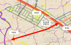 장기미집행 번영로~아봉로간 도시계획도로 3월중 착공