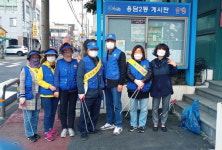 바르게살기운동용담2동위원회, 클린하우스 쓰레기 불법 배출 집중 단속