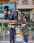 제일지역아동센터, 지역 내 노인복지시설 찾아 어버이날 선물 증정