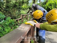 제주자연문화재돌봄사업단, 용연에서 문화재 돌봄 활동