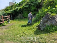 제주자연문화재돌봄사업단, 용연에서 문화재 돌봄 활동