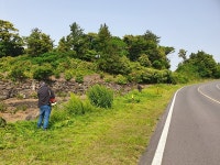 남원2리청년회 주요 도로변 풀베기 작업 실시