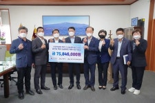 제주시지역사회보장협의체, 제주시나눔네트워크 사업 지원금 전달