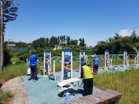 오등동경로당, 다중이용시설 방역소독 및 환경정화 활동