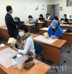 동녘도서관, 2021년 뚝딱뚝딱 목공교실 종강