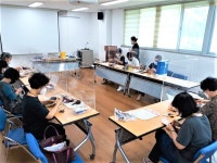 [동정] 삼양동, 프랑스자수 파우치 만들기 실시