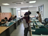 용담1동 주민자치센터, 문인화 프로그램 운영