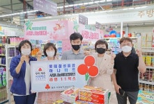롯데칠성음료 제주지점, 사랑나눔매대 운영 수익금 일부 기탁