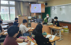 광양초, 일제잔재 교기 교체 프로젝트 운영