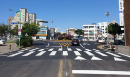 서귀포시, 동문로터리 회전교차로 개선.정비 완료