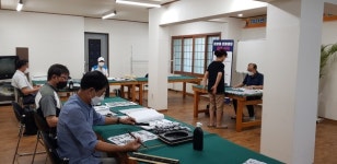 정방동, 주민자치프로그램 한자서예 강좌 개강