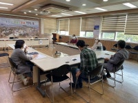 정방동주민자치위원회, 9월 임원회의 개최