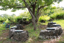 제주올레 길 쉼터 되다...업사이클링 모작(MOJAK) 벤치 설치