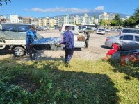 동홍동5통연합청년회, 구)시민회관 일대 플로깅 데이 실시