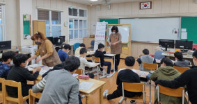 송악도서관, 대정초서 독서프로그램 손잡고 함께해요 개강 