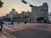 바르게살기 삼양동위원회 교통질서 지키기 캠페인 실시