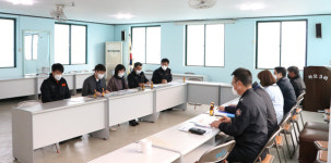 문동원 제주서부소방서장, 전통시장 화재 예방 위한 간담회 개최