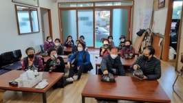 아인산업, 남성마을 경로당에 쌀 기탁