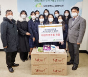 한림여중 제주어말하기동아리-은솔약국, 취약계층 여학생 후원금 기탁