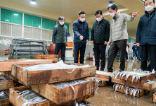 구만섭 권한대행, 수협 수산물위판장 현장 방문