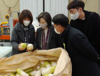 aT 배옥병 수급이사, 제주도 주요 농산물 생육동향 점검