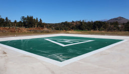 서귀포시, 평화로 인근에 긴급상황 대비 헬기 이.착륙장 설치