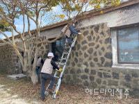 제주역사문화재돌봄센터, 해병대 제9여단 내 국가문화재 돌봄활동 진행    