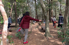 서귀포 치유의숲, 힐링 스트레칭 프로그램 운영