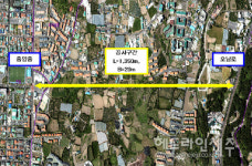제주중앙중~오남로 도시계획도로 개설공사 착수