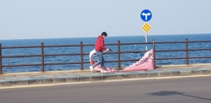용담2동, 학교주변 등 불법광고물 정비활동 실시