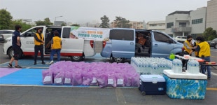 한국신장장애인협회제주협회, 신장장애인에 후원물품 전달