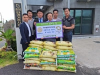 제주돌담로타리클럽, 승담단기거주시설에 후원 물품 전달