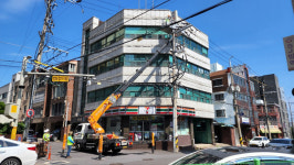 제주옥외광고협회 제주시지부, 주인없는 노후간판 철거